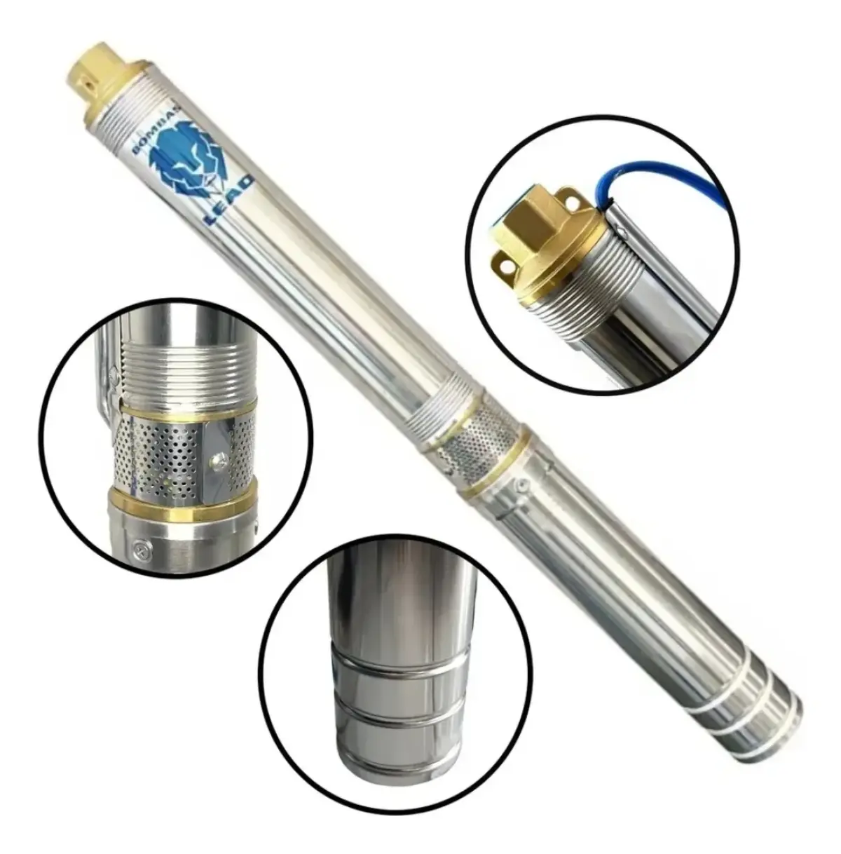 Bomba Submersa Leão 3R3 PB-18 180 1CV 1 Polegadas - Imagem 2