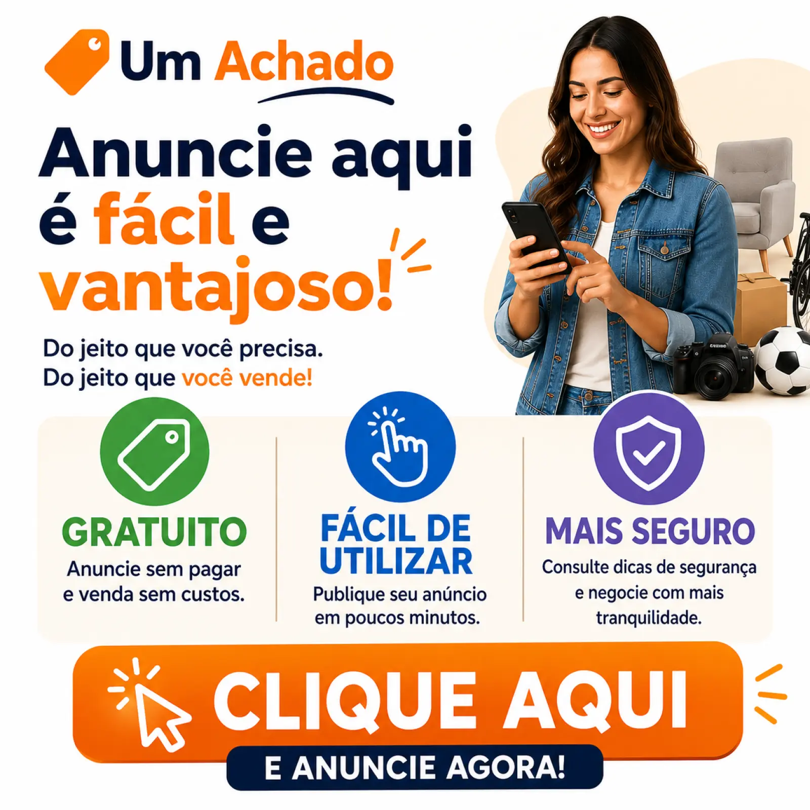 Porque Anuciciar no Um Achado